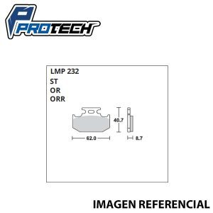 Pastilla Freno ProTech FZ-25 (Trasera)